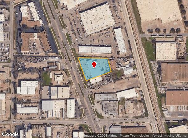  11140 Harry Hines Blvd, Dallas, TX Parcel Map