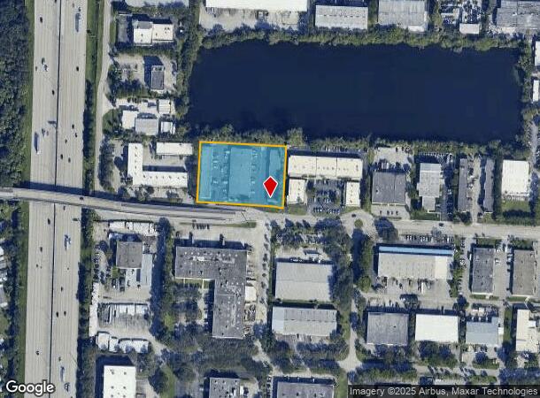  3885 Investment Ln, West Palm Beach, FL Parcel Map
