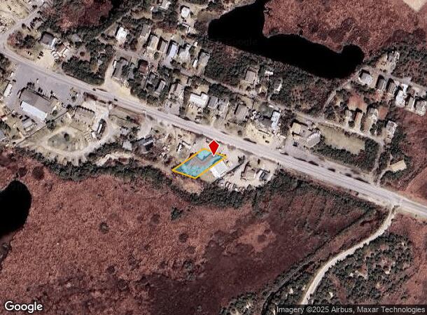  1110 Irvin Garrish Hwy, Ocracoke, NC Parcel Map
