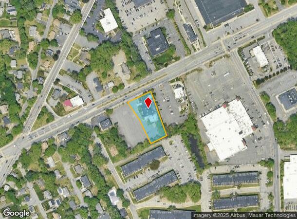 257 Cochituate Rd, Framingham, MA Parcel Map