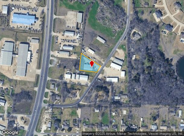 1669 Shawnee Rd, Waxahachie, TX Parcel Map