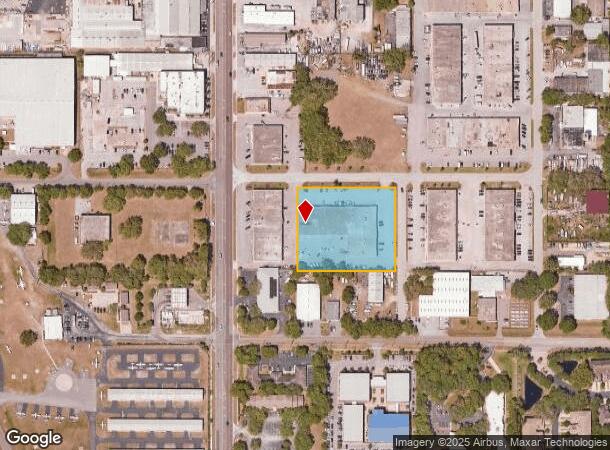 2011 Weaver Park Dr, Clearwater, FL Parcel Map