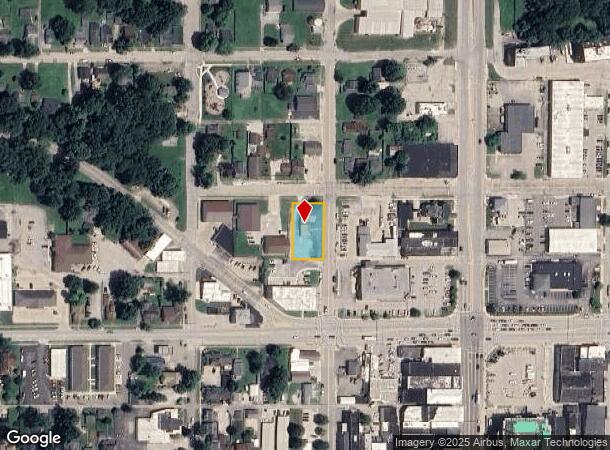 211 N Walnut St, Crawfordsville, IN Parcel Map