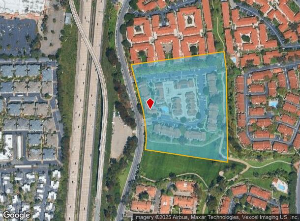 7205 Charmant Dr, San Diego, CA Parcel Map