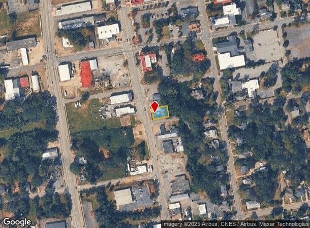  711 S Main St, Anderson, SC Parcel Map