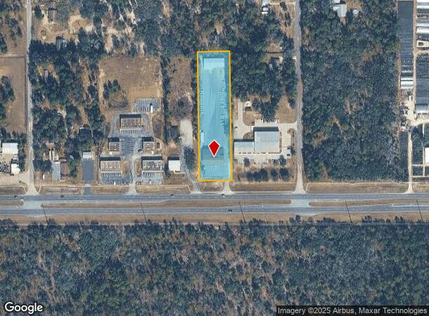 1581 W Gulf To Lake Hwy, Lecanto, FL Parcel Map