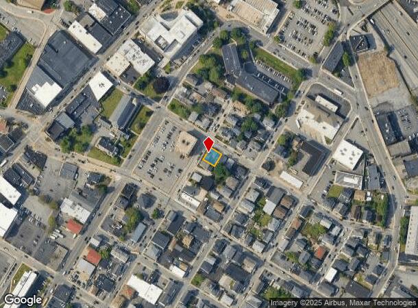  489 Spring St, Fall River, MA Parcel Map