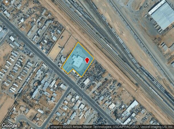  7281 Alameda Ave, El Paso, TX Parcel Map