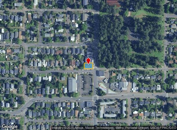 7171 Se Knight St, Portland, OR Parcel Map