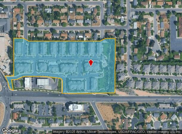 1042 W Center St, Orem, UT Parcel Map