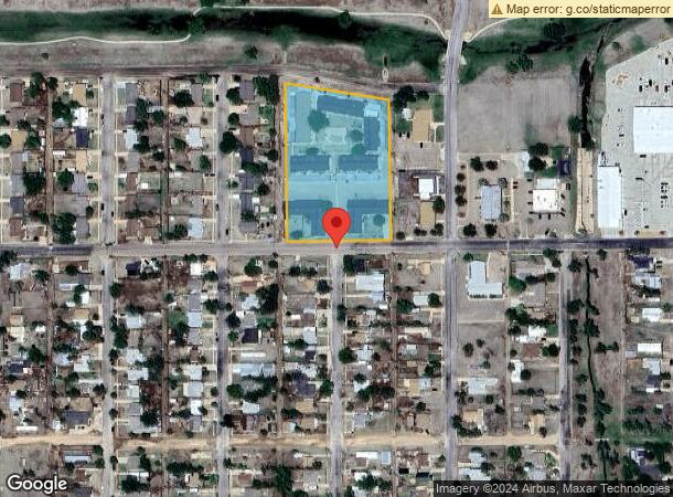  800 N Nelson St, Pampa, TX Parcel Map