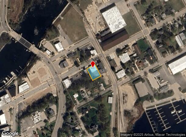 263 River St, Manistee, MI Parcel Map