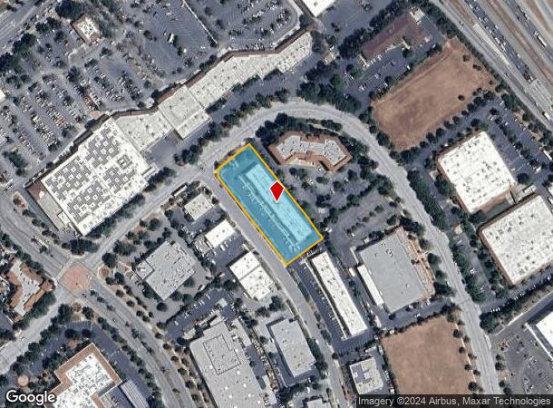  18450 Technology Dr, Morgan Hill, CA Parcel Map