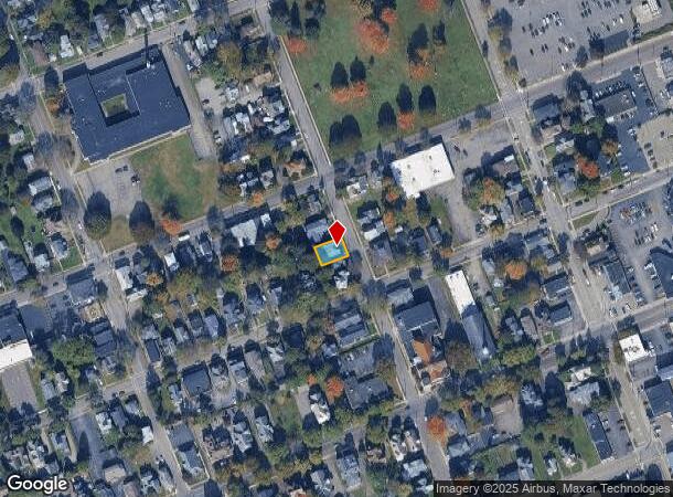  355 Columbia St, Elmira, NY Parcel Map