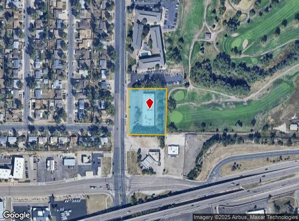  831 S Circle Dr, Colorado Springs, CO Parcel Map