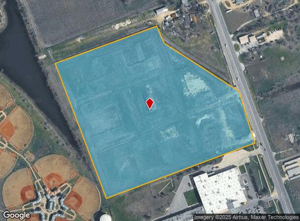 3811 N Main St, Taylor, TX Parcel Map