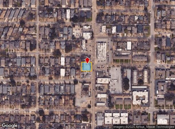  3607 Greenville Ave, Dallas, TX Parcel Map