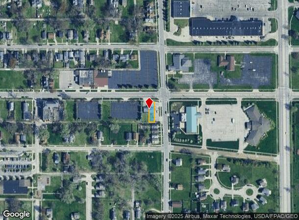  605 Indiana Ave, Toledo, OH Parcel Map