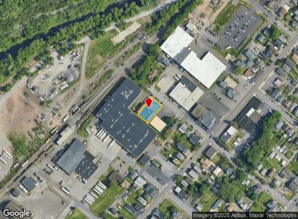  314 Pear St, Scranton, PA Parcel Map