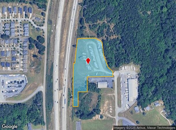 Peachtree Pkwy, Byron, GA Parcel Map