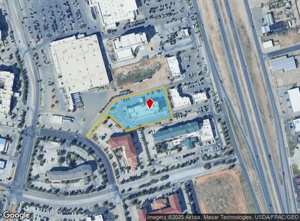  5606 Westridge Blvd, Midland, TX Parcel Map