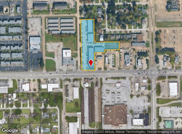  7407 Spencer Hwy, Pasadena, TX Parcel Map