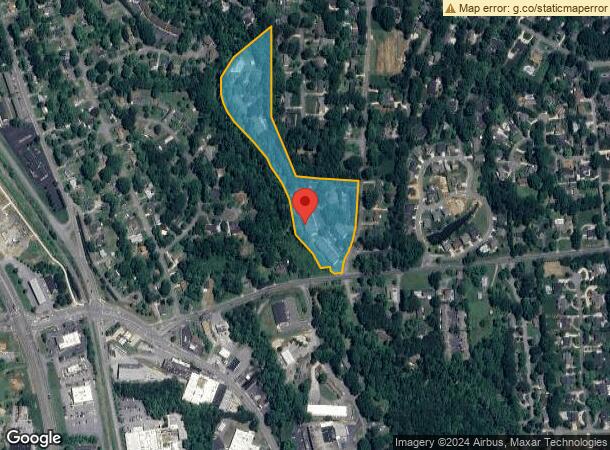  1227 10Th Street Blvd Nw, Hickory, NC Parcel Map