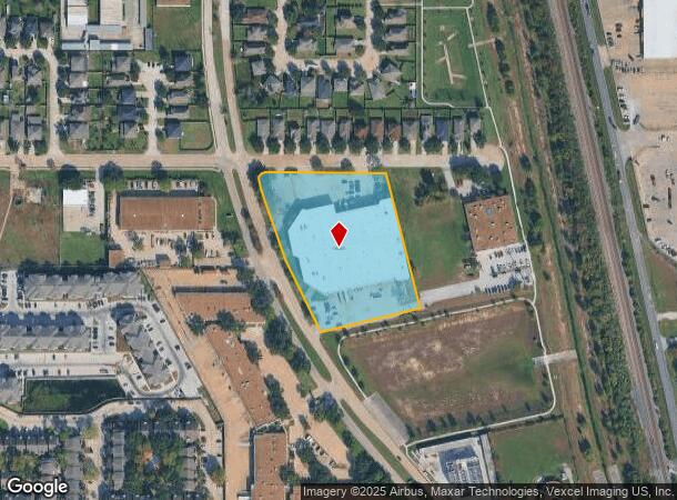 16420 W Hardy Rd, Houston, TX Parcel Map