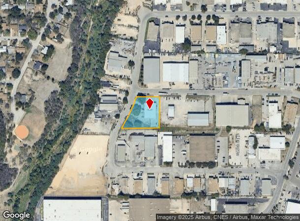  4702 Dodge St, San Antonio, TX Parcel Map