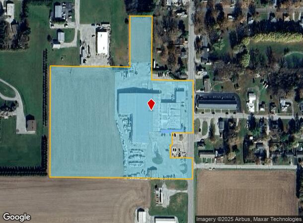 315 S Sycamore St, Flora, IN Parcel Map