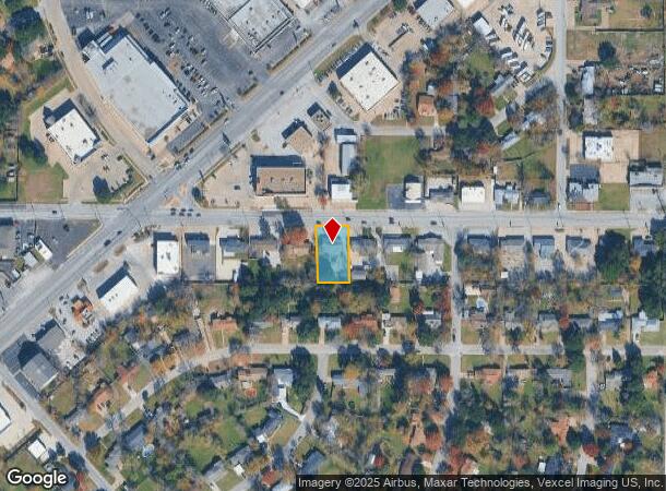  7240 Glenview Dr, Richland Hills, TX Parcel Map