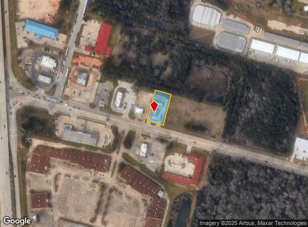 1110 League Line Rd, Conroe, TX Parcel Map