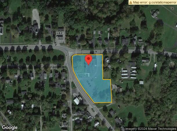  3 Mount Morris Rd, Leicester, NY Parcel Map