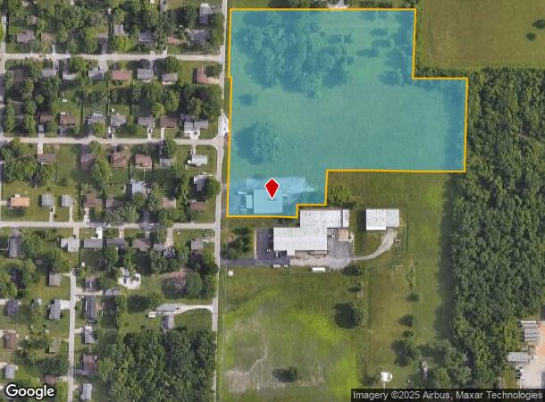  1710 N Eldon Ave, Springfield, MO Parcel Map