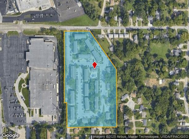 2103 Fraser Ct, Bellevue, NE Parcel Map