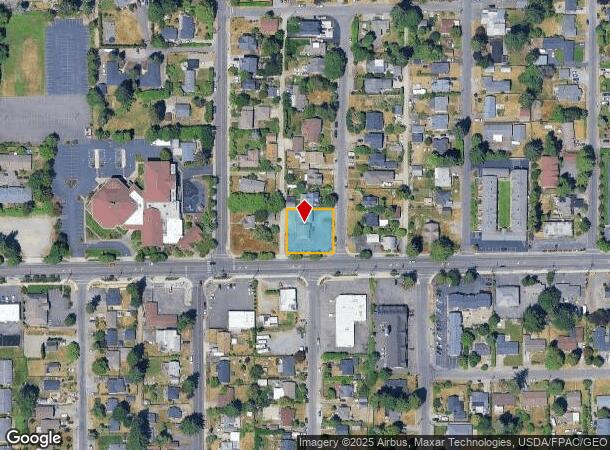 2554 Locust Ave W, University Place, WA Parcel Map