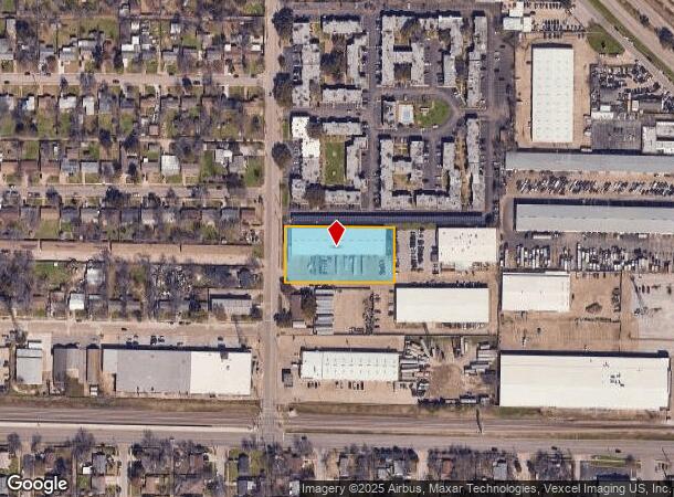 202 Irby Ln, Irving, TX Parcel Map