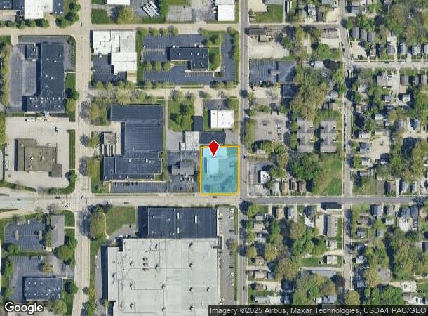  616 Grant St, Akron, OH Parcel Map
