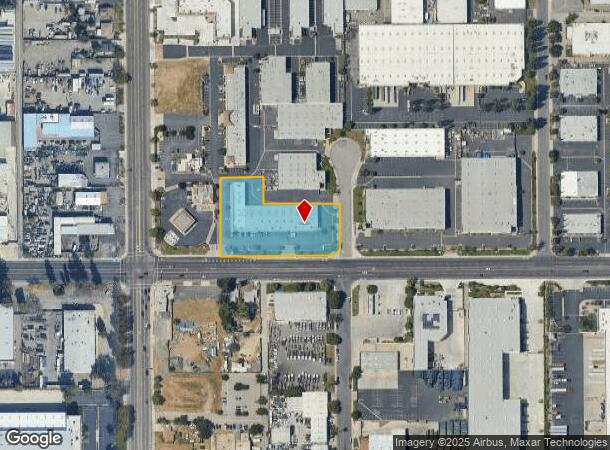  5370 Schaefer Ave, Chino, CA Parcel Map