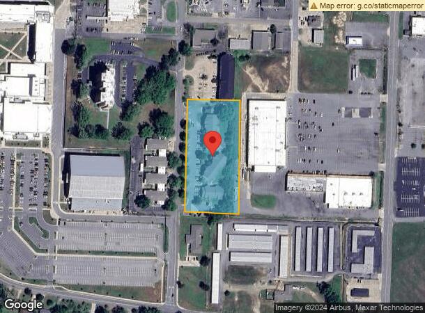  207 S Hospital Dr, Jacksonville, AR Parcel Map