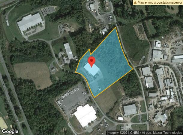  358 Industrial Park Dr, Hillsville, VA Parcel Map