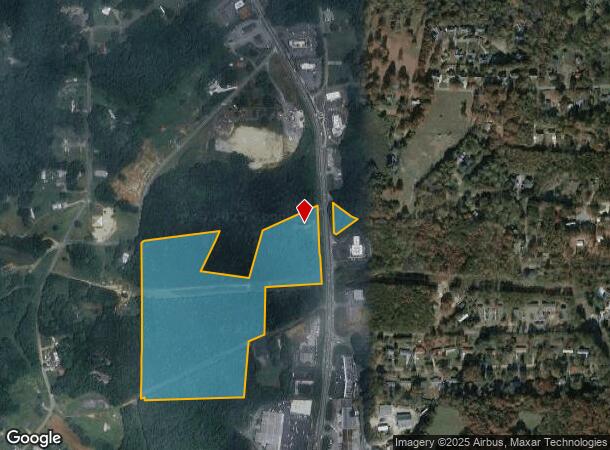 590 S Main St, Cleveland, GA Parcel Map