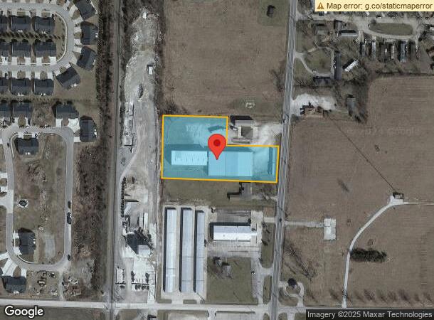  1317 S Morley St, Moberly, MO Parcel Map