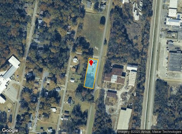  1204 Front St, Anniston, AL Parcel Map