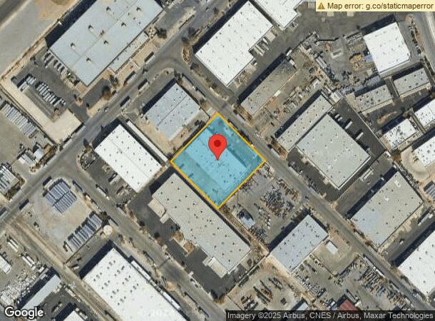  4635 Andrews St, North Las Vegas, NV Parcel Map