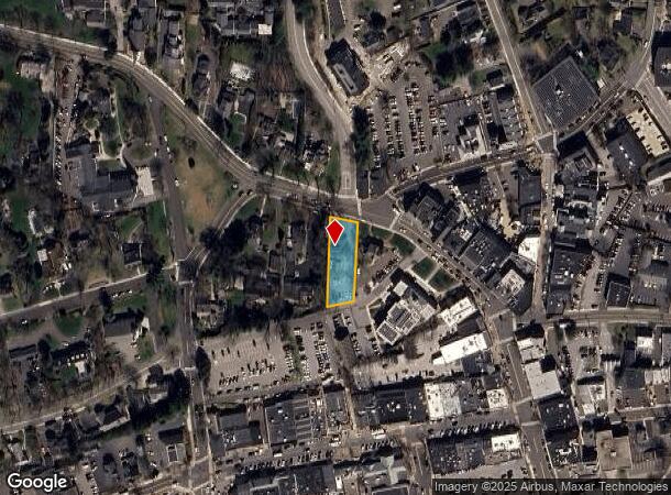  51 Main St, New Canaan, CT Parcel Map