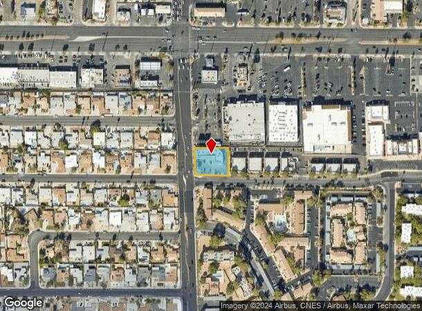  2558-2564 S Valley View Blvd, Las Vegas, NV Parcel Map