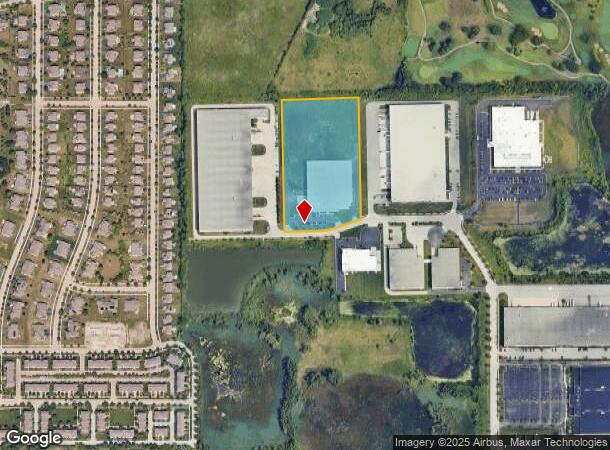 1201 Wesemann Dr, Dundee, IL Parcel Map