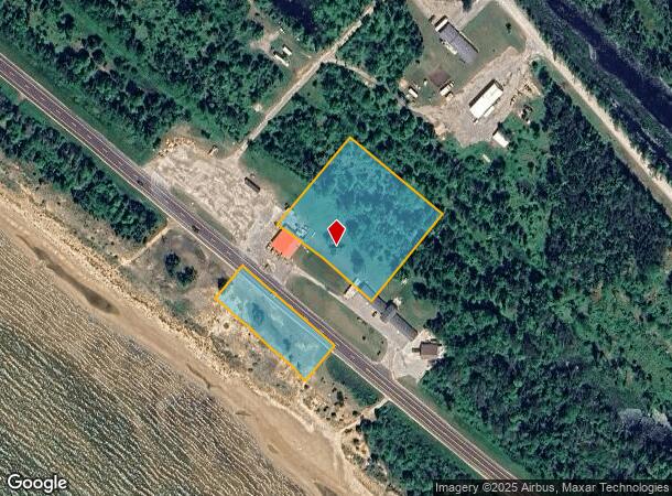 16072 Us Highway 2, Cooks, MI Parcel Map