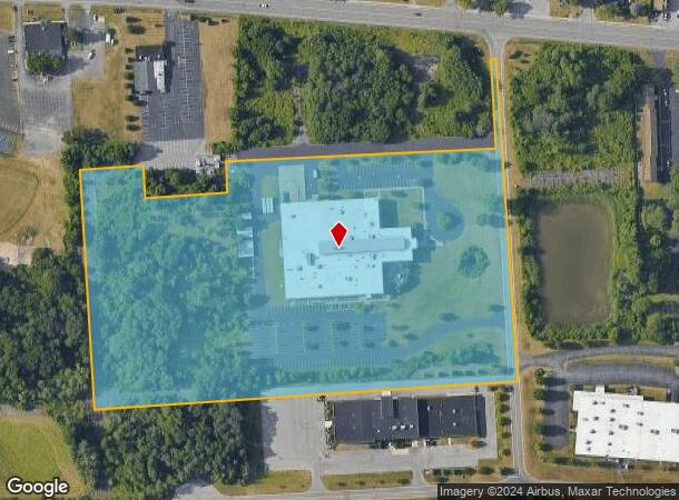  7313 William Barry Blvd, North Syracuse, NY Parcel Map